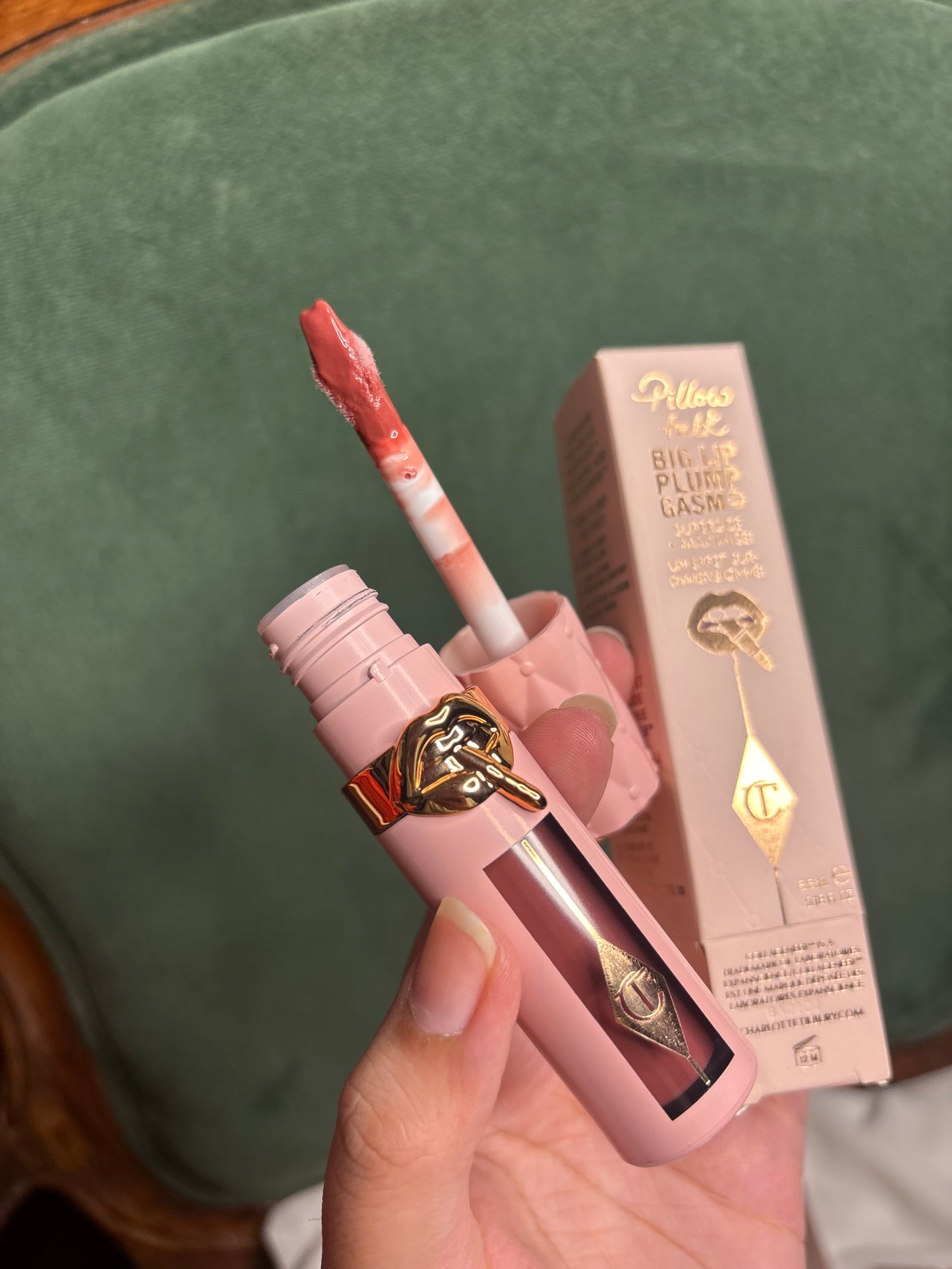 Charlotte Tilbury Pillow Talk Big Lip Plumpgasm – Pillow Talk Medium Deep | Plumping Lip Gloss