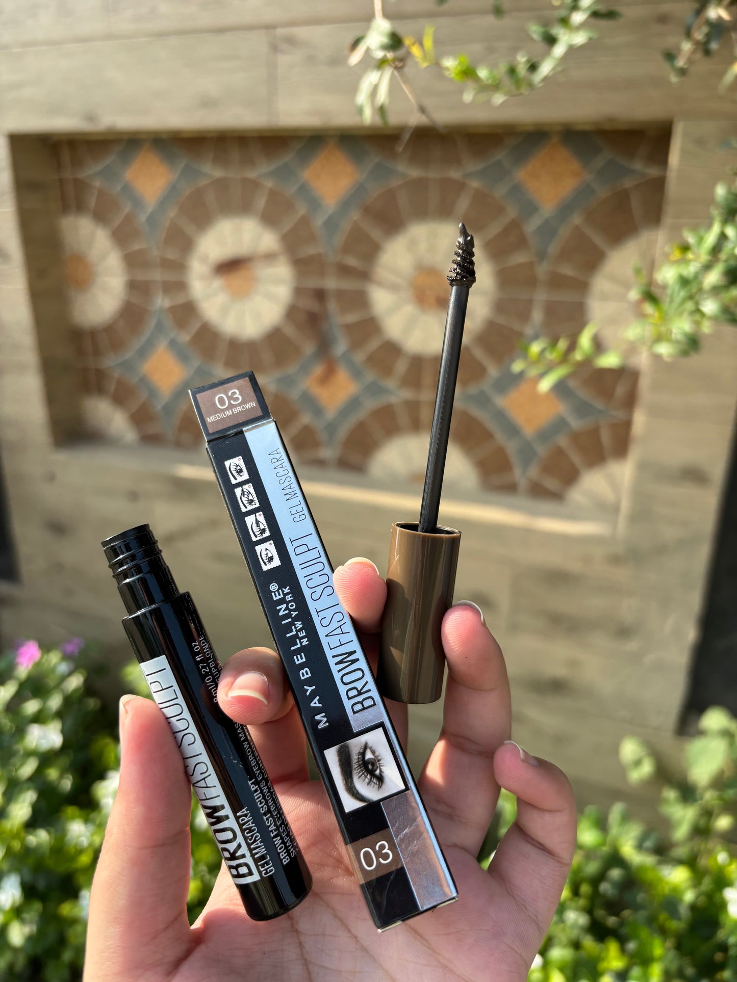 Maybeline Brow Fast Sculpt Gel Mascara Medium Brown