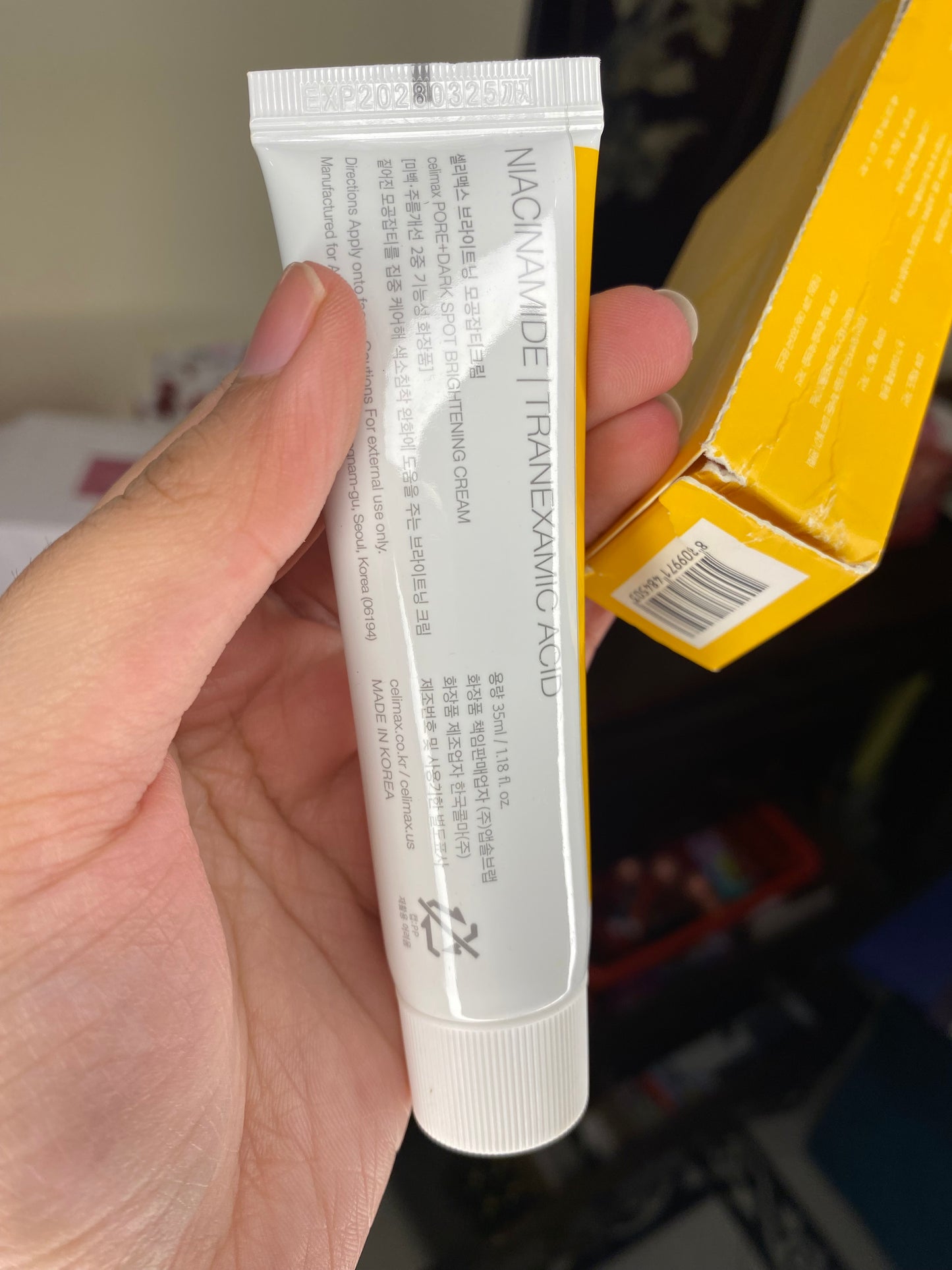 celimax pore+dark spot serum