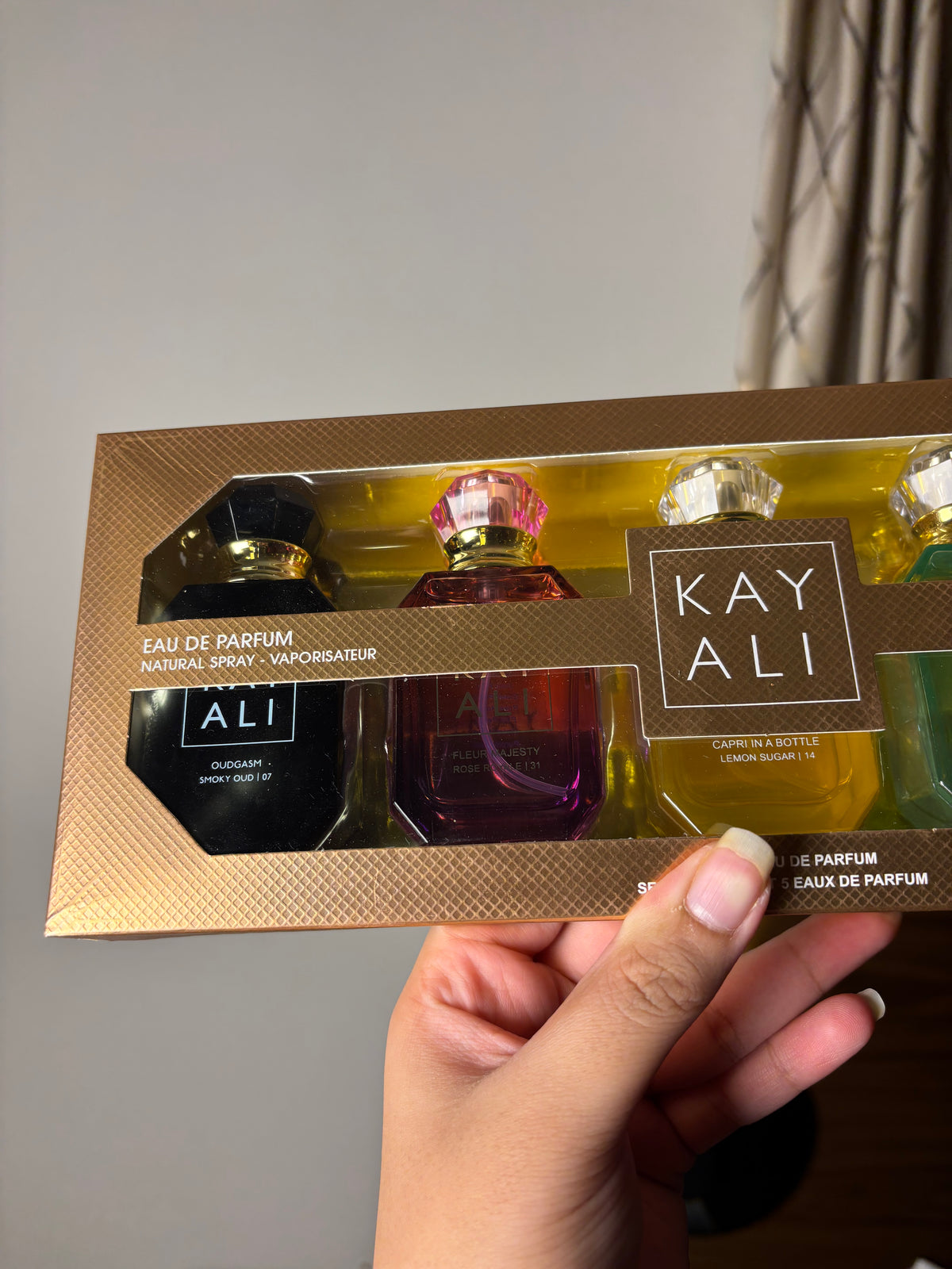 KAYALI Perfume Set of 5 | Oudgasm, Fleur Majesty, Capri, Maui & Eden