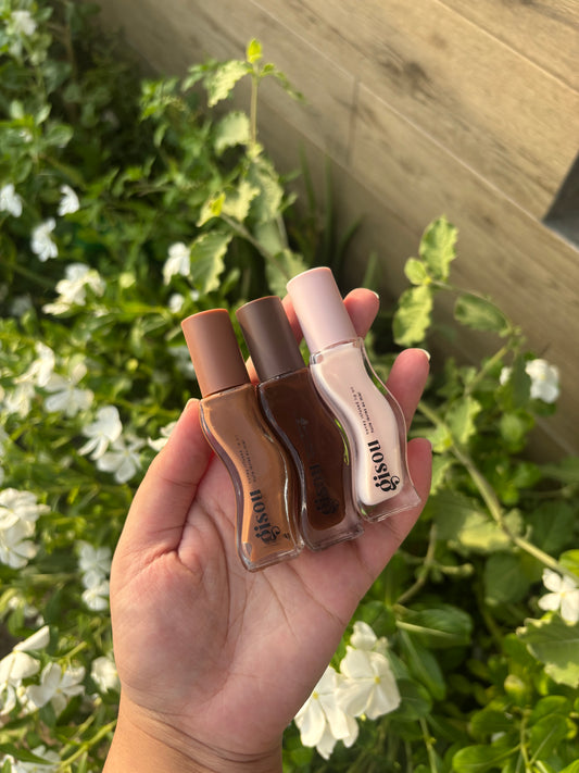 Gisou Glazed Lips | Vanilla Glaze, Sticky Toffee & Milky Mocha