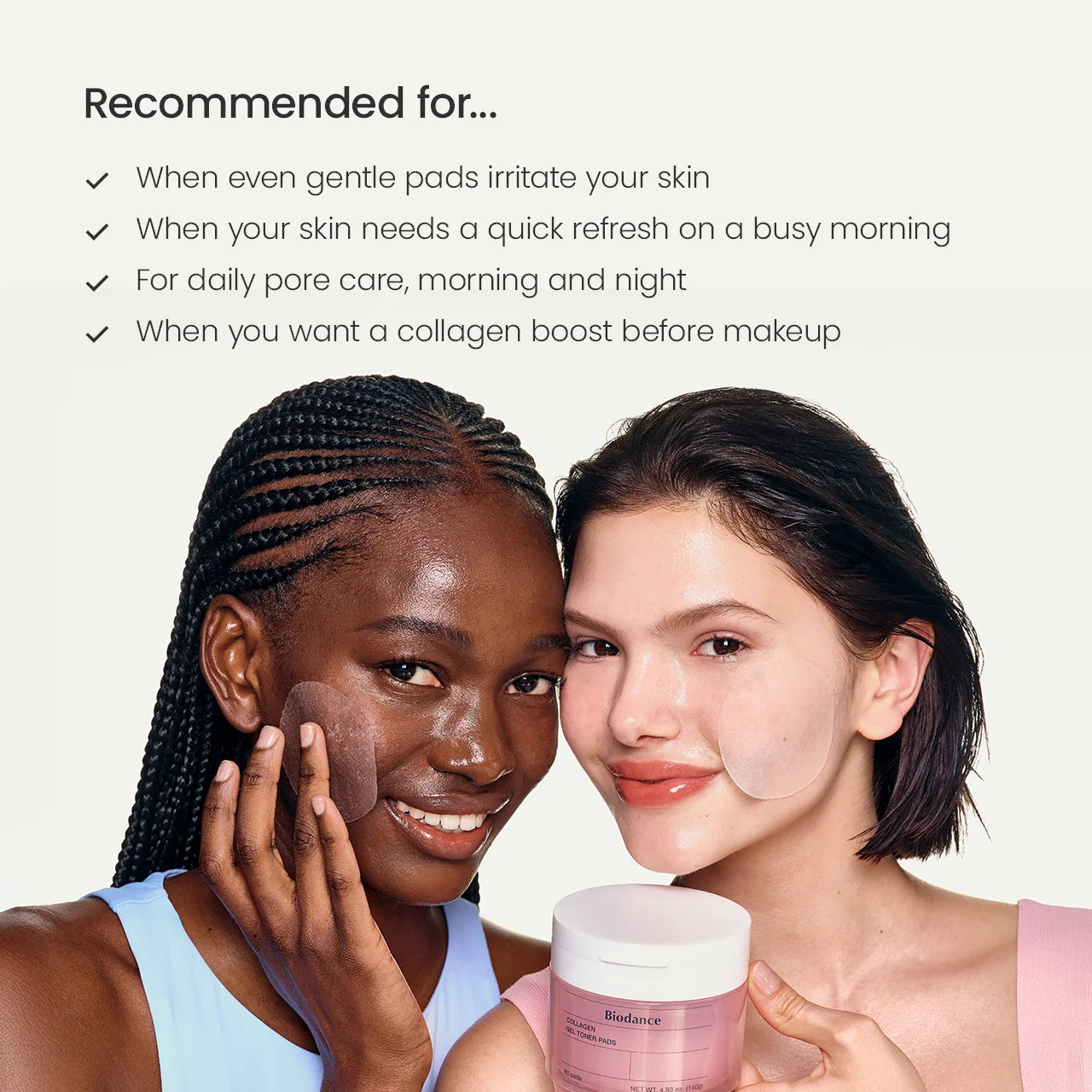 Biodance Collagen Gel Toner Pads | Hydrating & Plumping Toner Pads