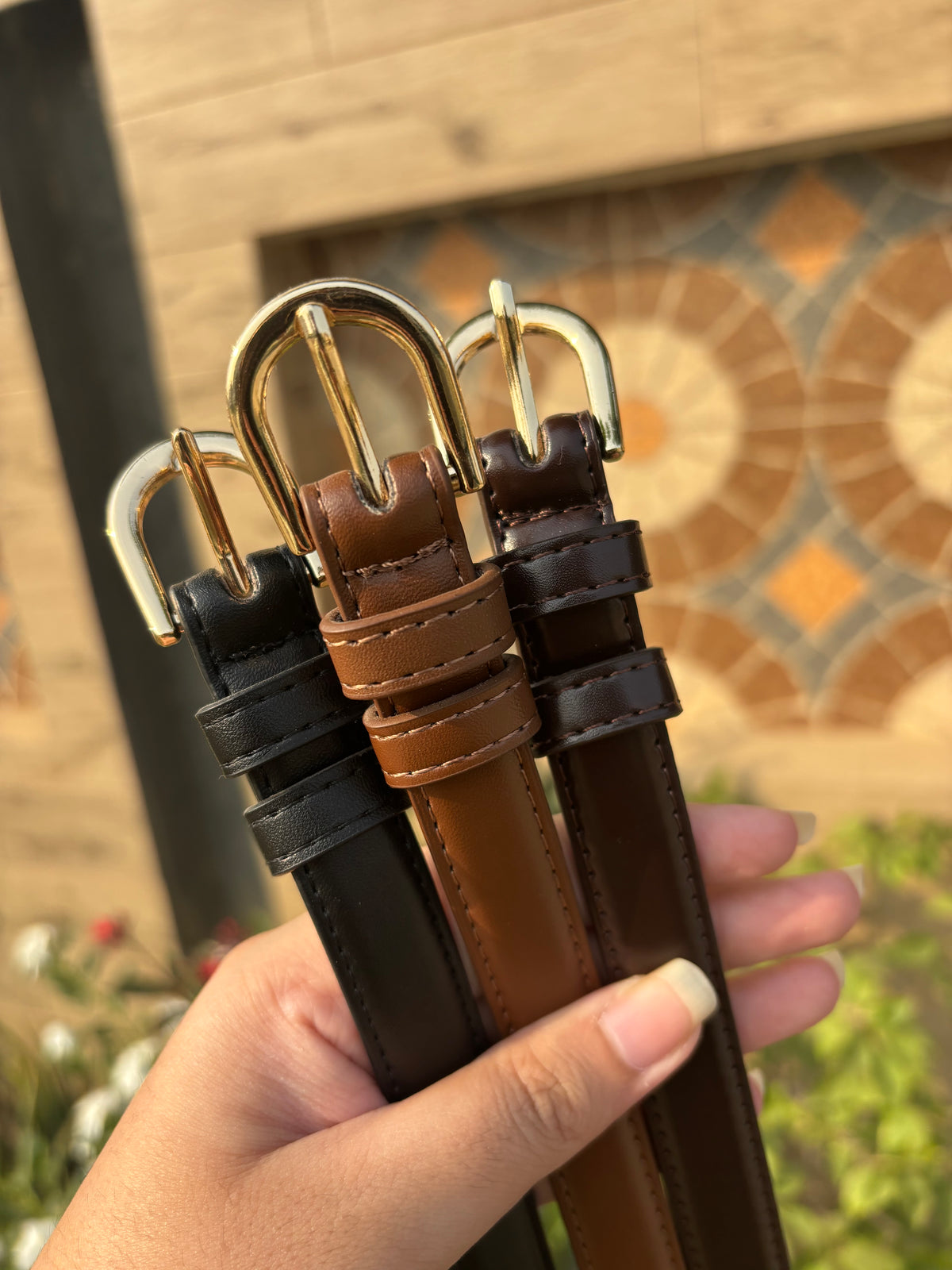 Solid Leather Belt