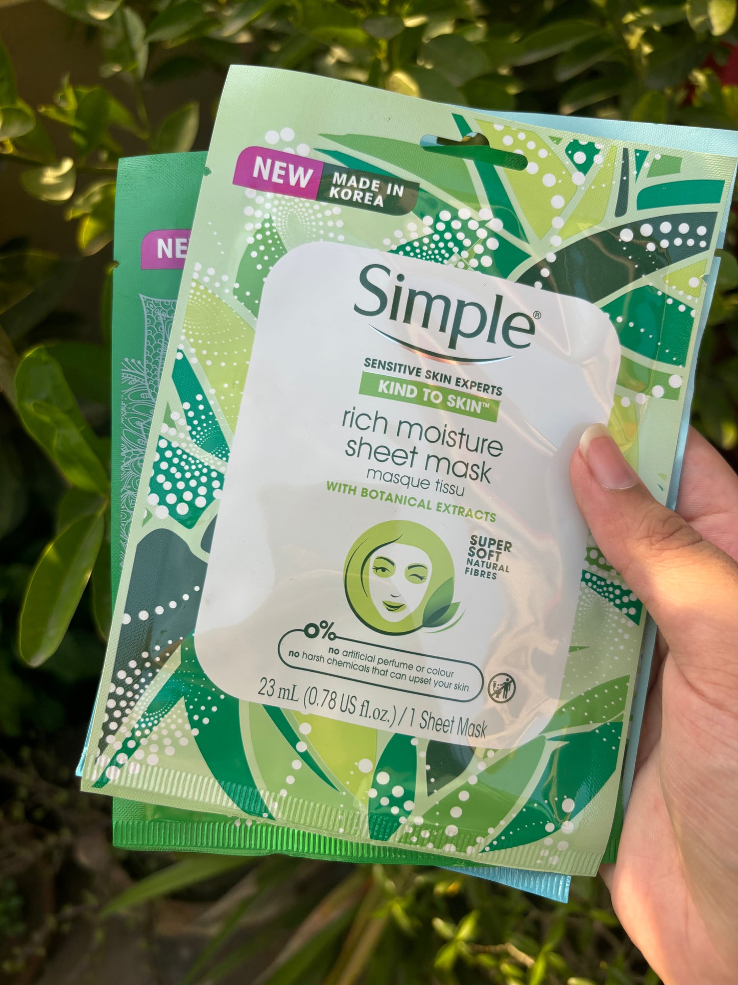 Simple Sheet Masks