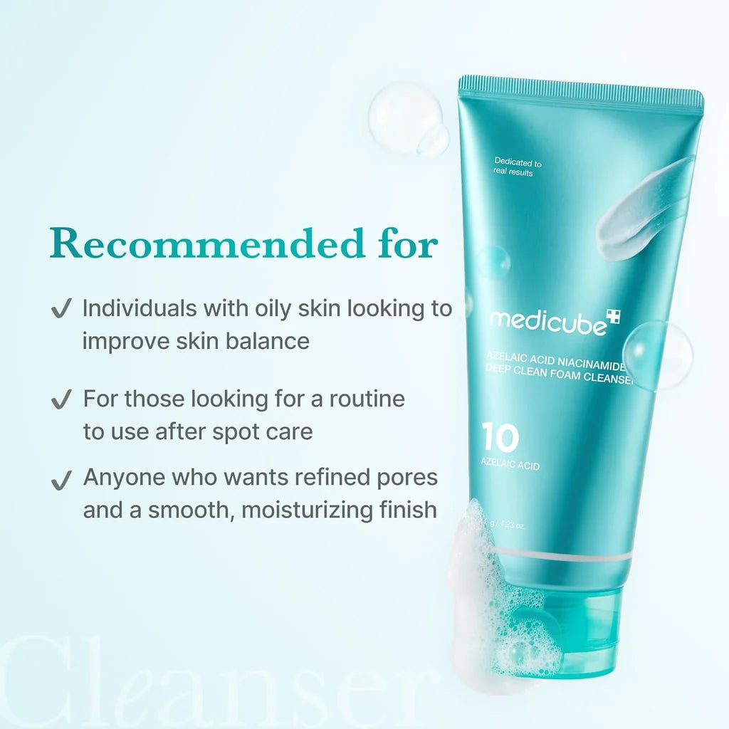 Medicube Azelaic Acid Niacinamide Gummy Whip Cleanser