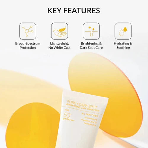 Celimax Pore+Dark Spot Brightening Care Sunscreen SPF50+ PA++++ 50ml