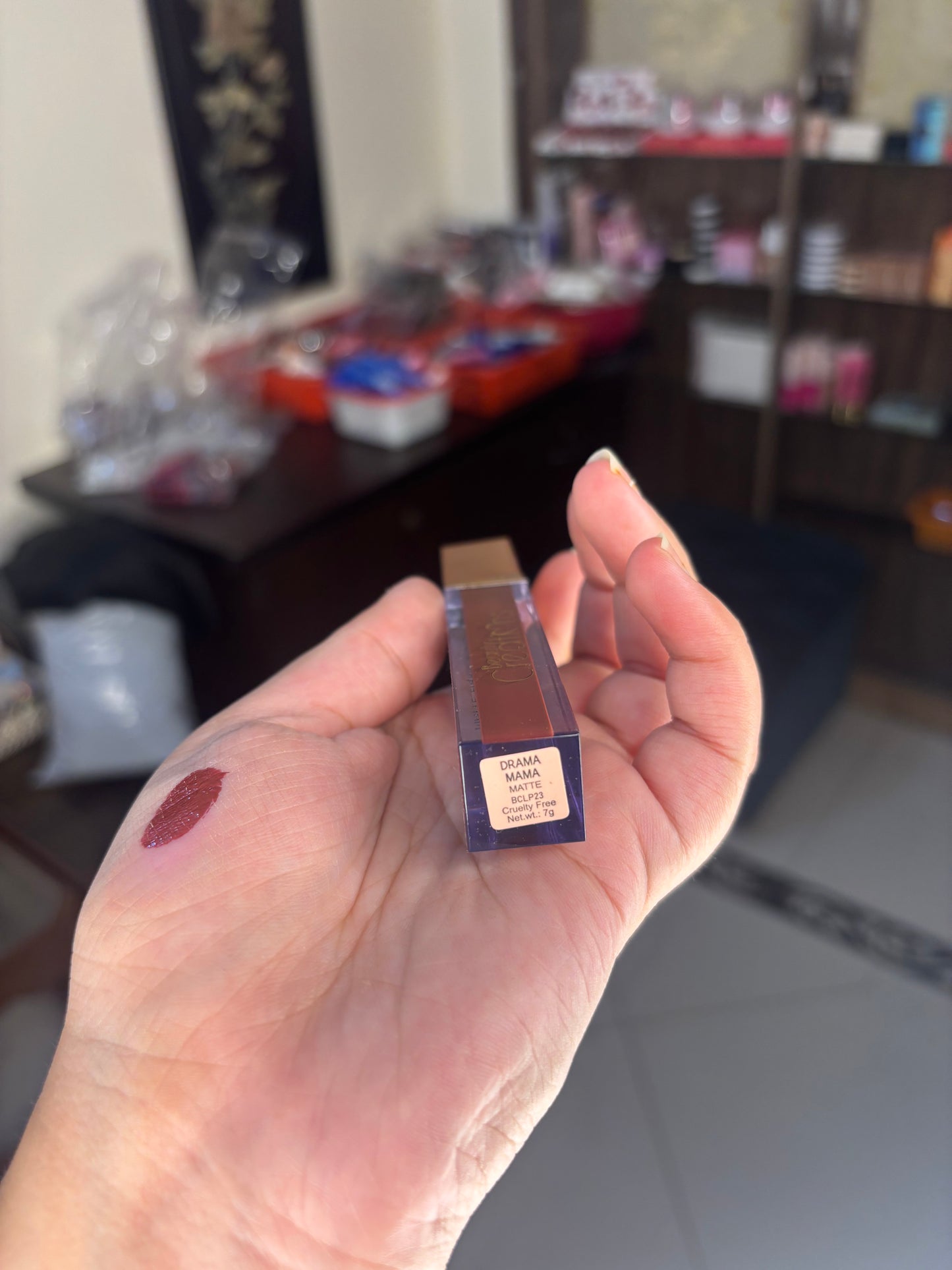 Beauty Creations Seal the Deal Liquid Lipstick Shade Drama Mama