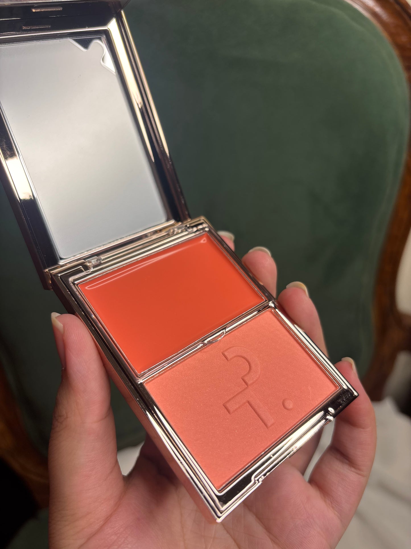 Patrick Ta Double Take Crème & Powder Blush Duo | Cream & Powder Blush