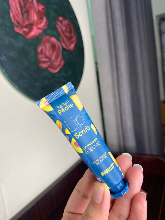 Modelite Peach Lip Scrub