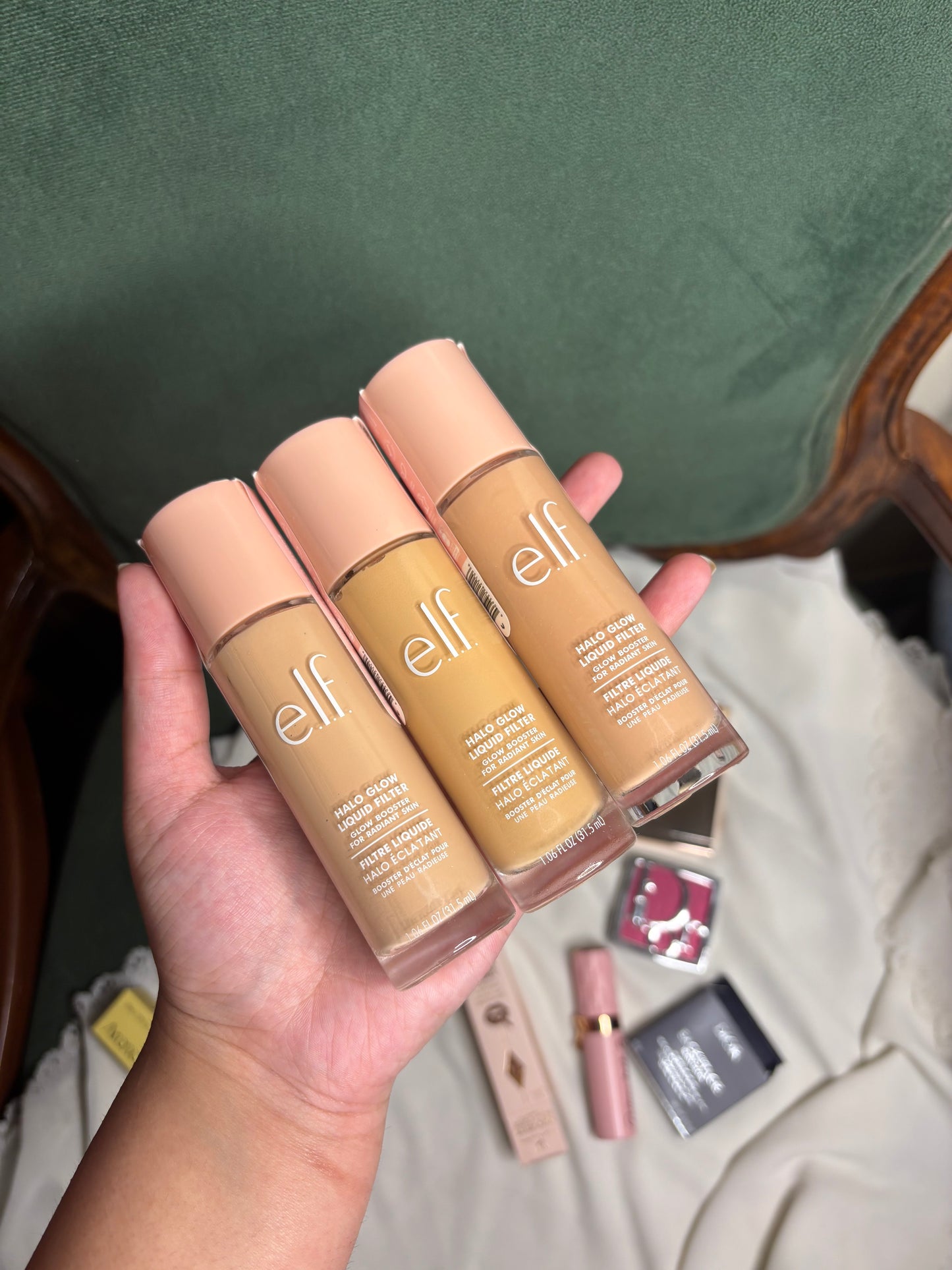 Elf Halo Glow Liquid Filter – Flawless Glow Booster for Radiant Skin