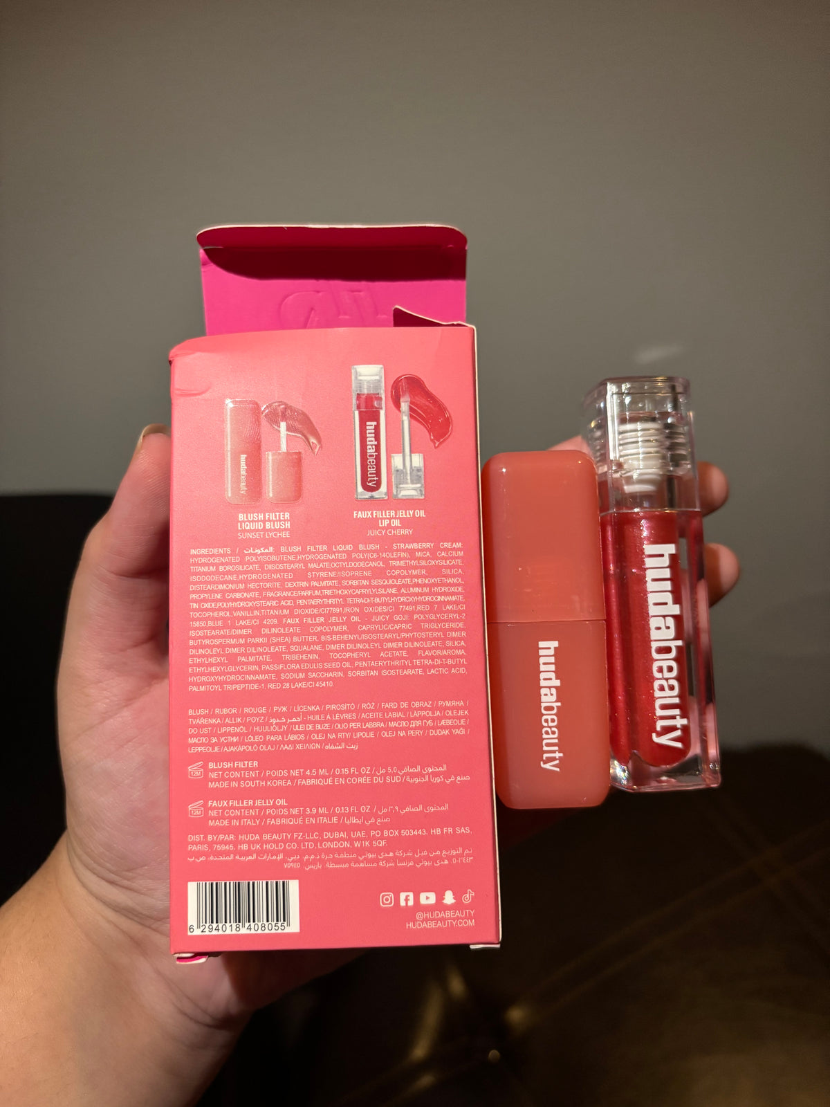 Huda Beauty Cheek & Lip Duo