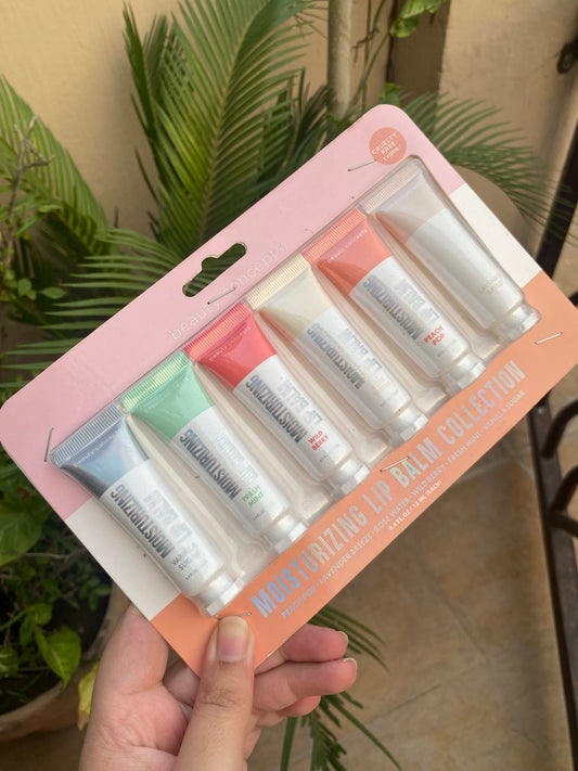 Beauty Concepts Moisturising Lip Balm Collection Pack of 6