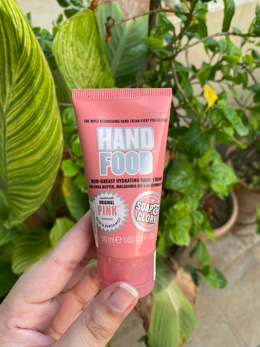 Soap & Glory Hand Food Hand Cream with Shea butter, Macadamia Oil & Marshmallow 50ml
