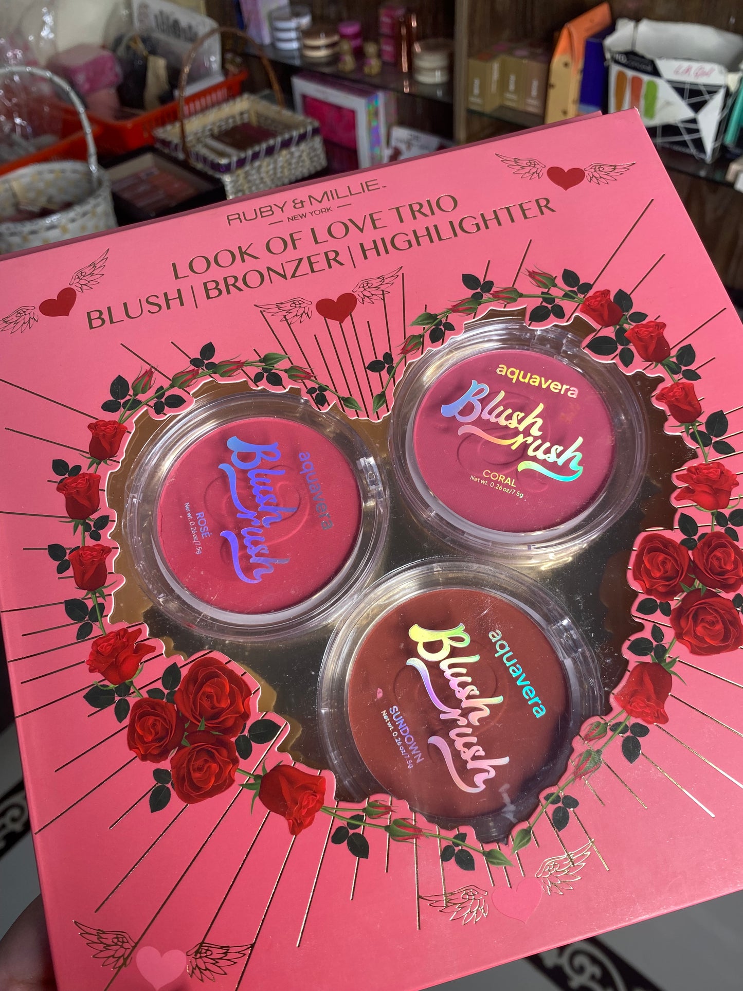 RUBY & MILLIE
LOOK OF LOVE TRIO
BLUSH | BRONZER | HIGHLIGHTER
