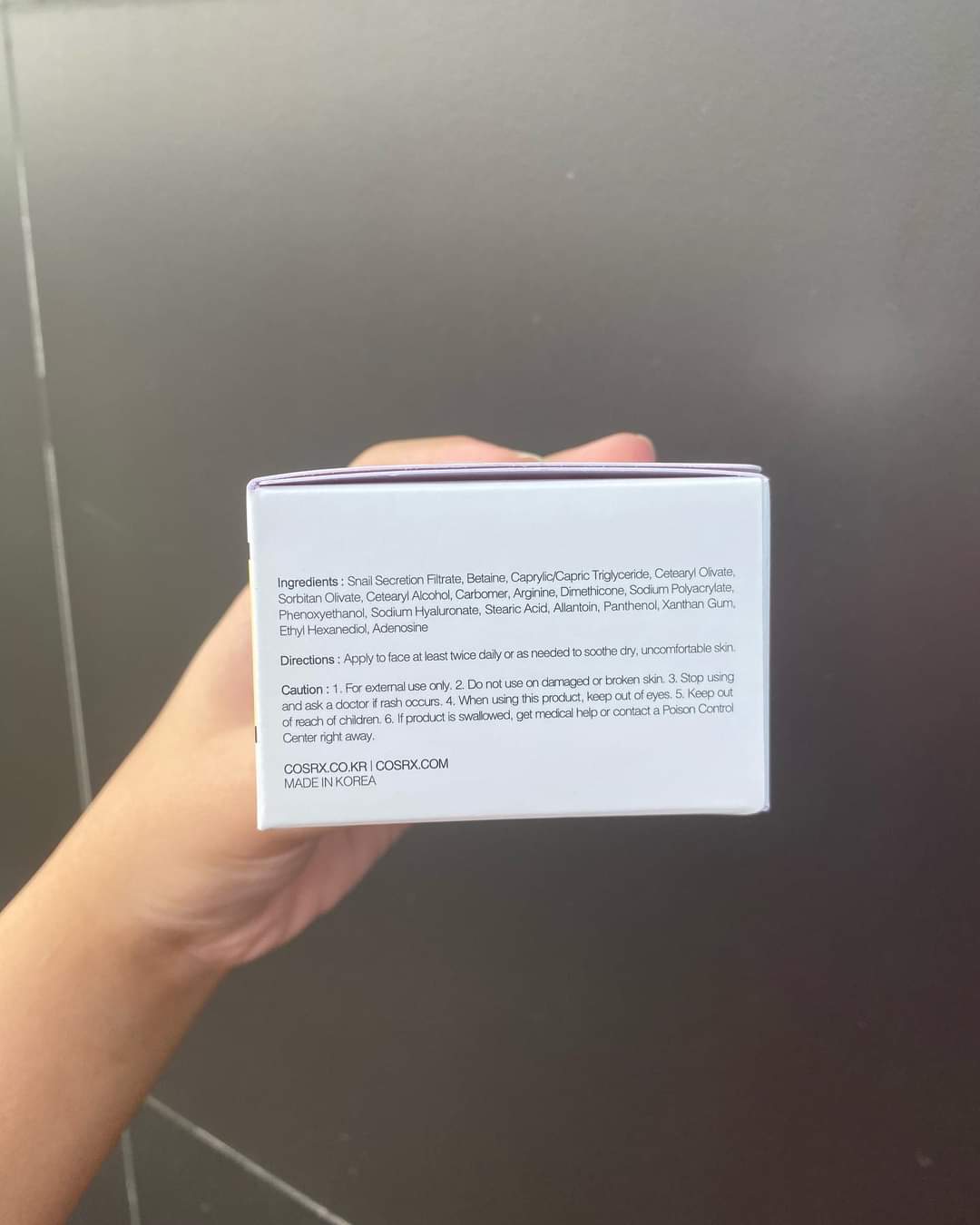Cosrx Advanced Snail 92 all in one cream