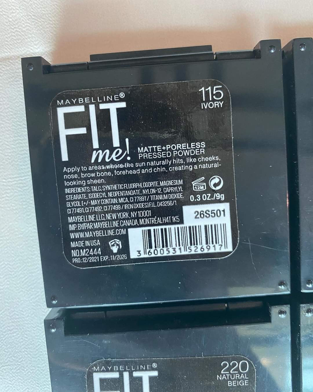 Maybeline Fit Me Compact Powder