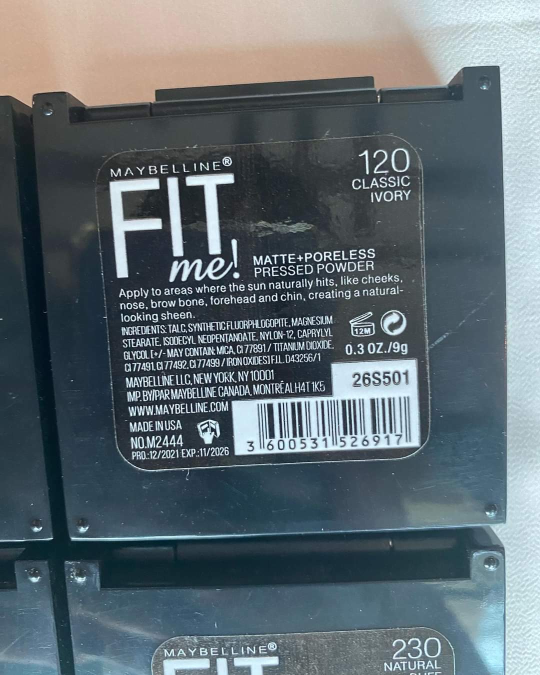 Maybeline Fit Me Compact Powder