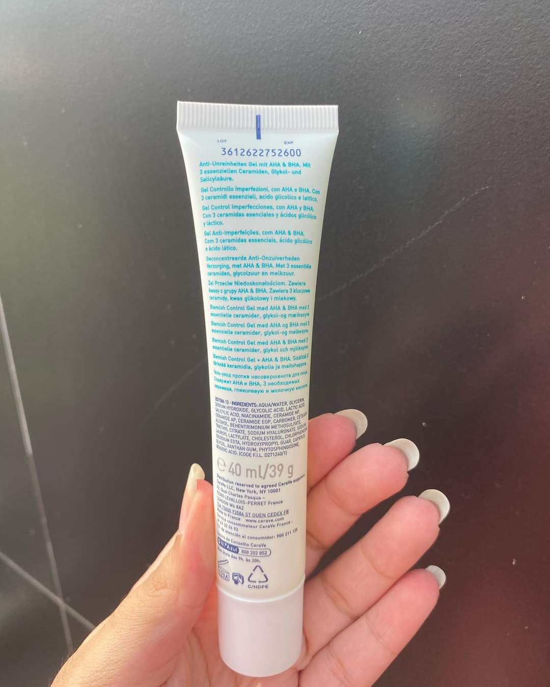 CeraVe Blemish Control Gel with AHA & BHA