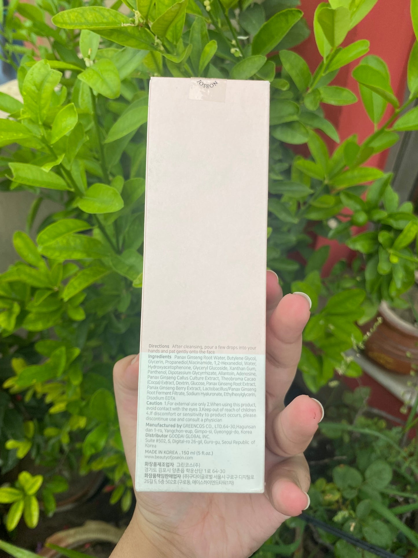 Beauty of Joseon Ginseng Essence Water Toner