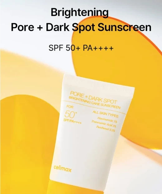 Celimax Pore+Dark Spot Brightening Care Sunscreen SPF50+ PA++++ 50ml