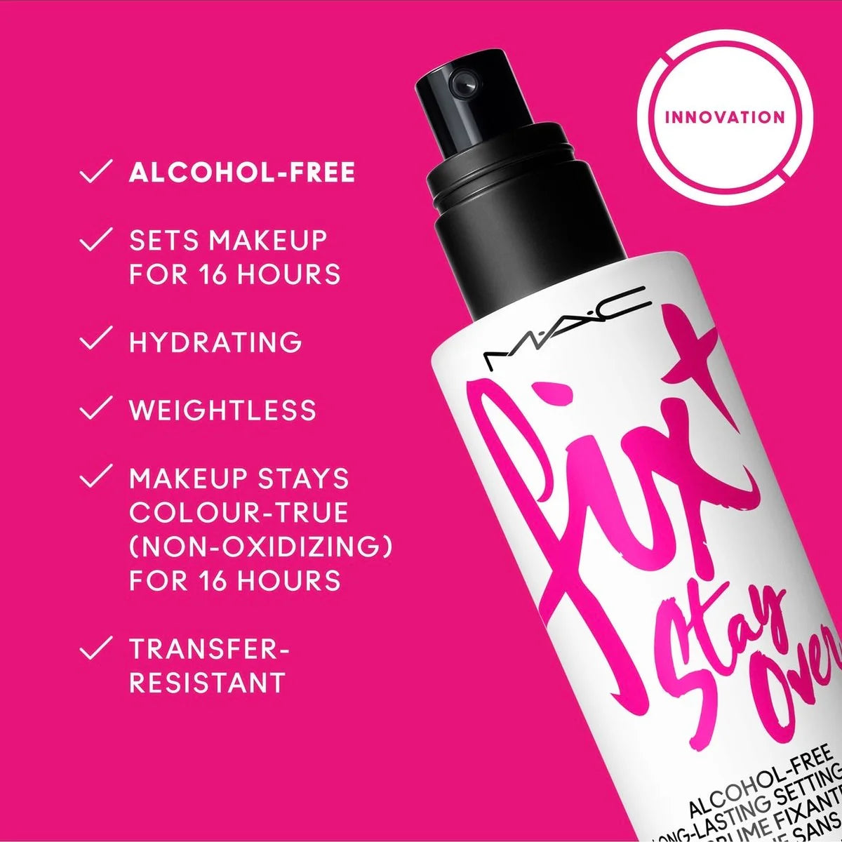 MAC Fix+ Stay Over Alcohol-Free Long-Lasting Setting Spray | Makeup Setting Spray