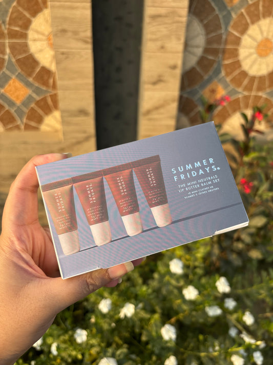 Summer Fridays Mini Neutrals Lip Butter Balm Set | Pakistan