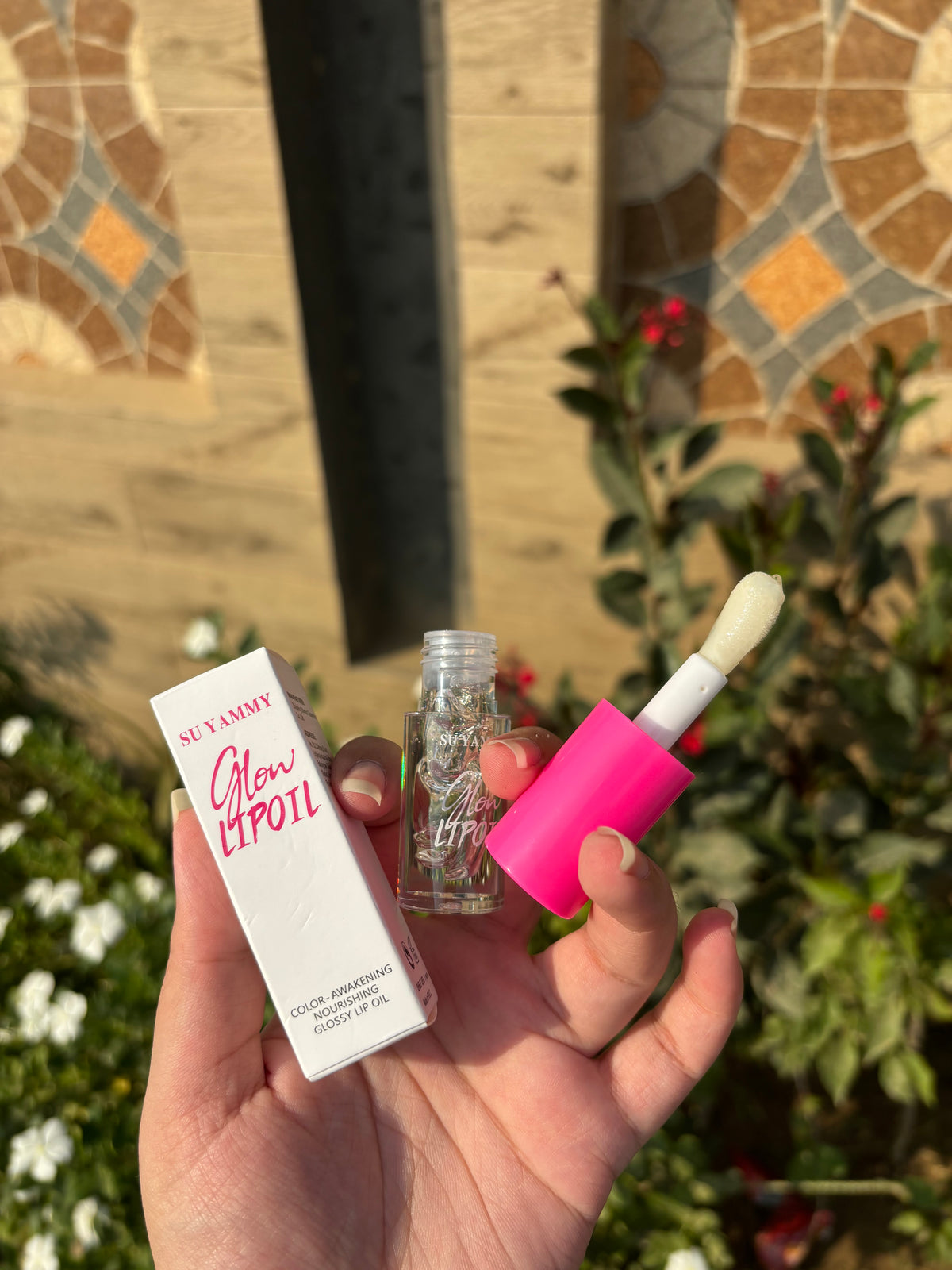 Su Yammy Glow Lip Oil Color Awakening Glossy Lip Oil