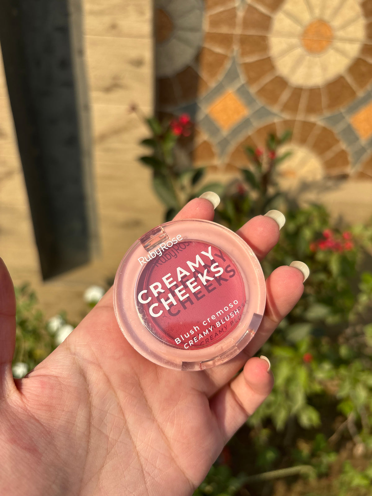 Ruby Rose Creamy Cheeks Blush Shade Peachy Vibe