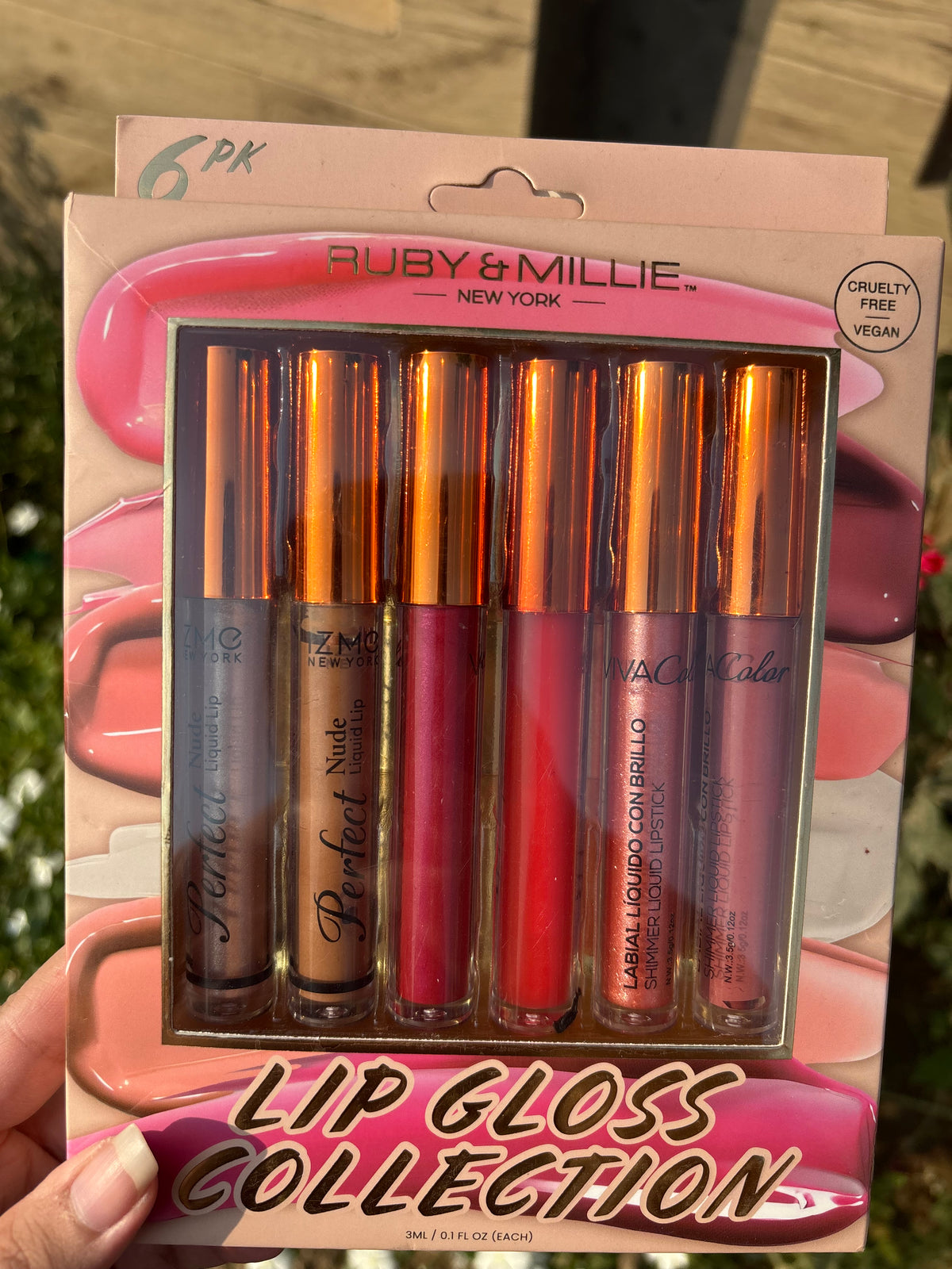 Ruby&Mielle Lip Gloss Collection Pack of 6
