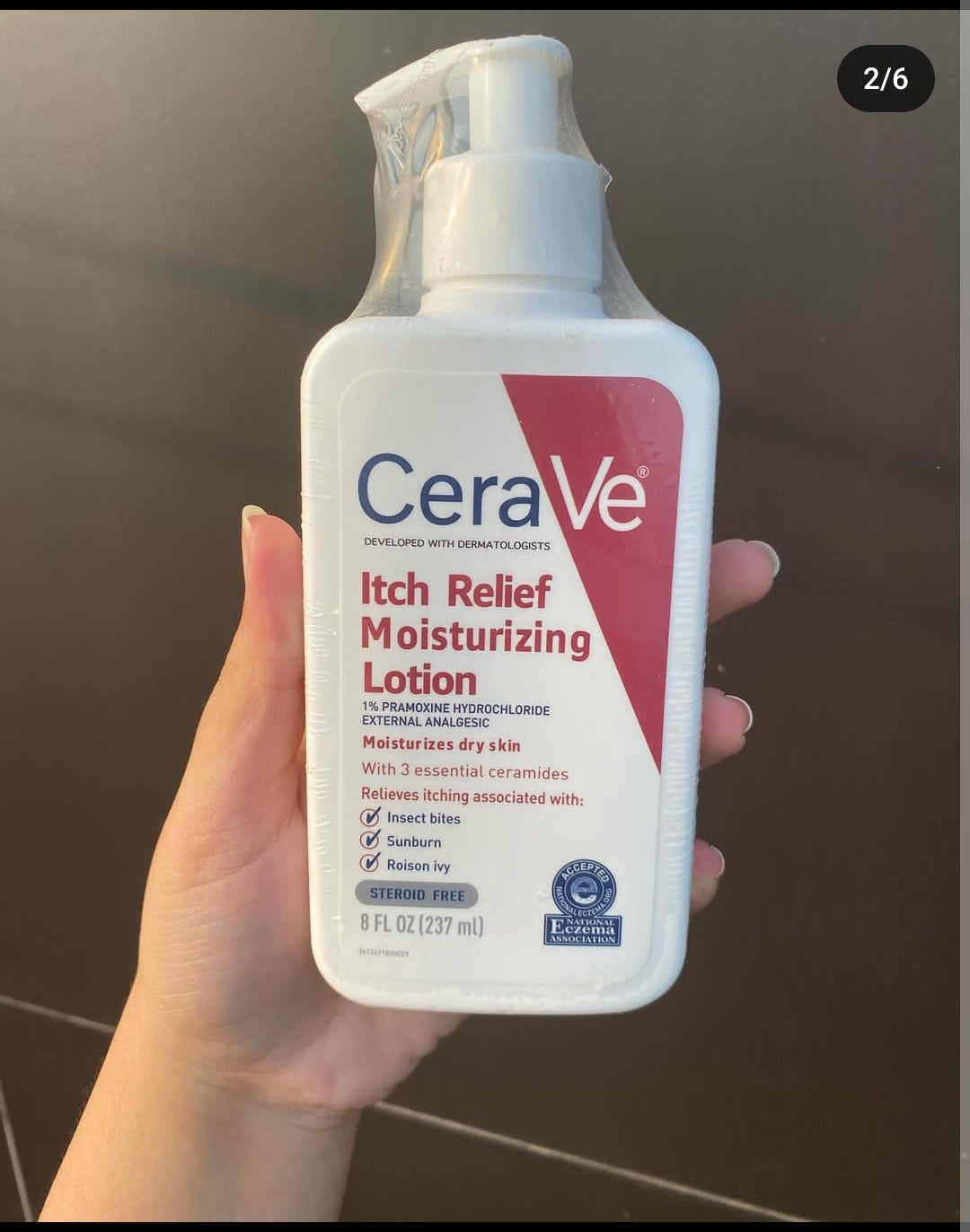 Cerave Itch relief moisturizering lotion