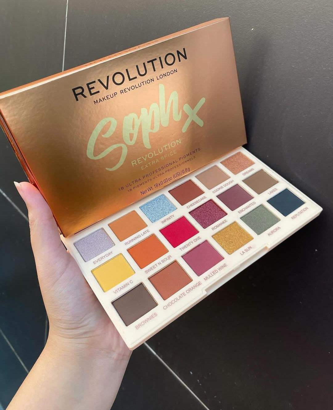 Makeup Revolution Sophx Extra Spice Eyeshadow Palette