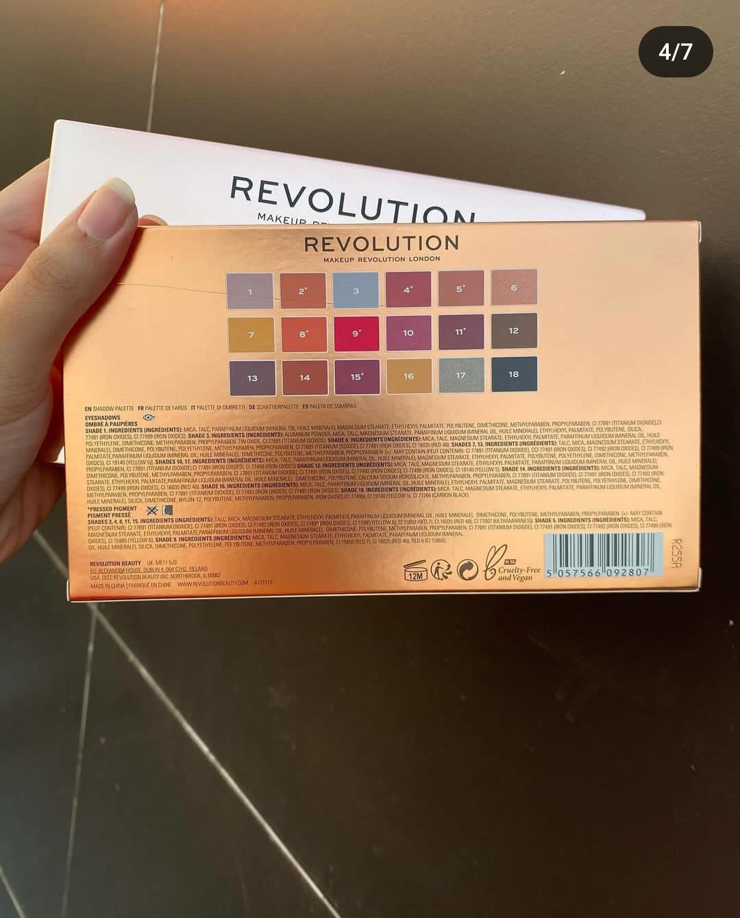 Makeup Revolution Sophx Extra Spice Eyeshadow Palette