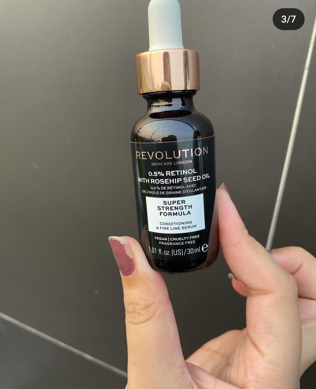 Revolution 0.5 retinol with rosehip seed oil