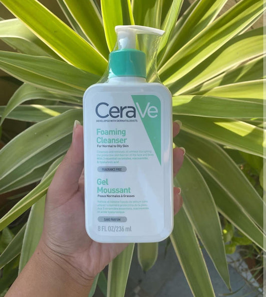 Cerave foaming cleanser for normal to oily skin