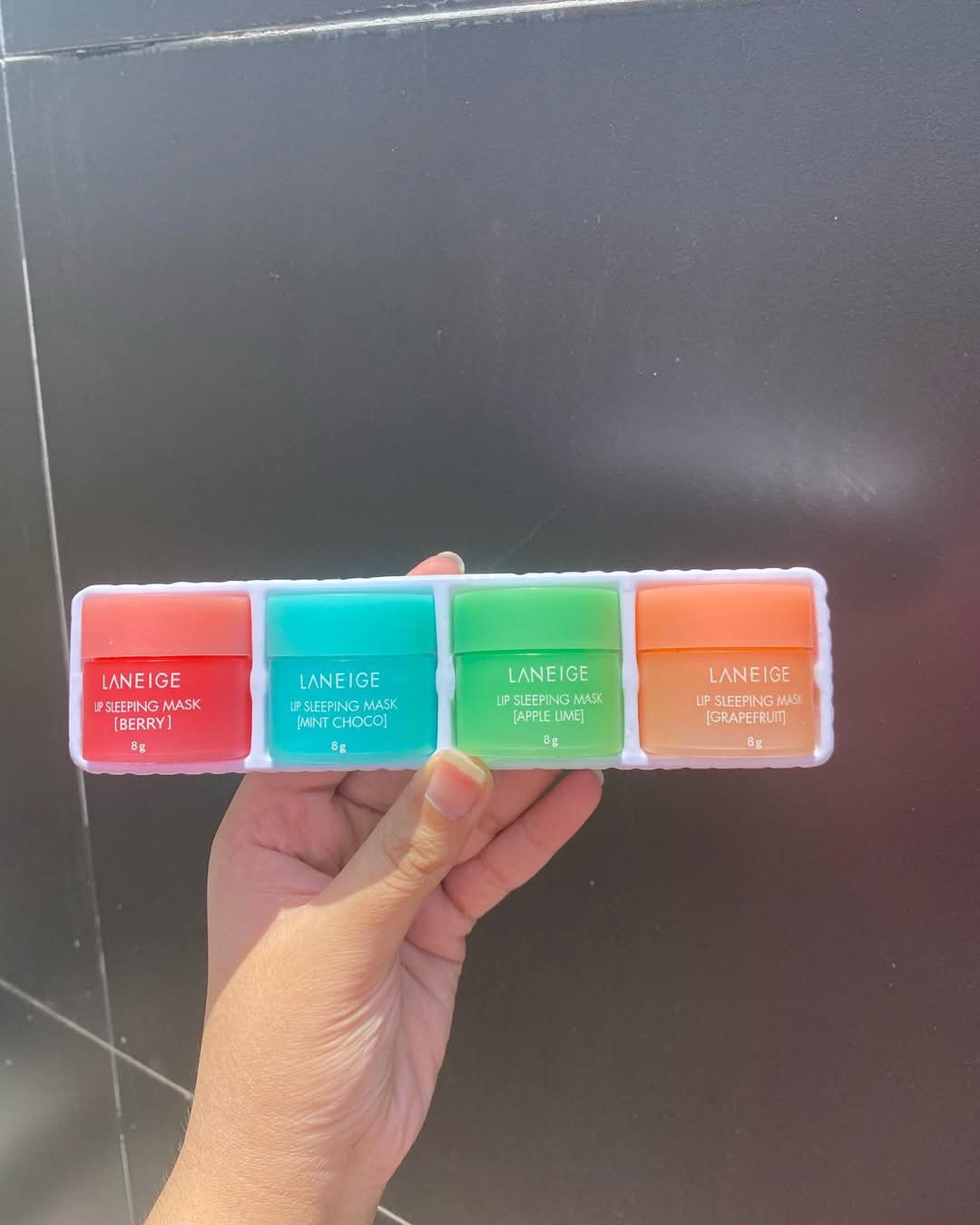 Lainege Lip Sleeping Mask (Set of 4, 8g each)