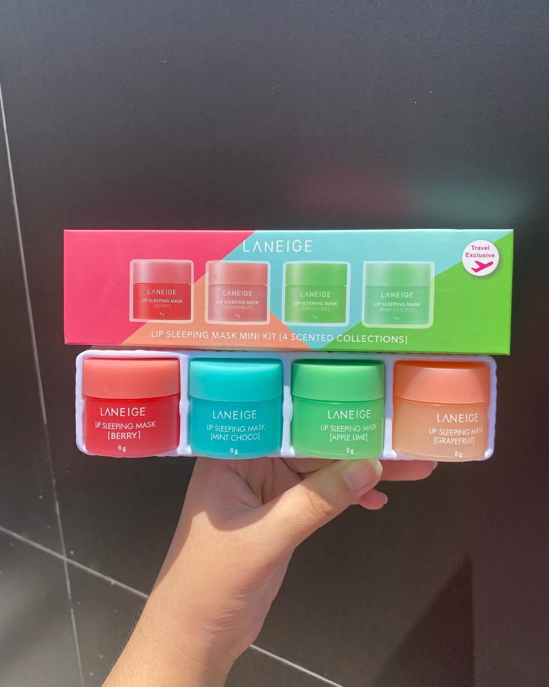 Lainege Lip Sleeping Mask (Set of 4, 8g each)