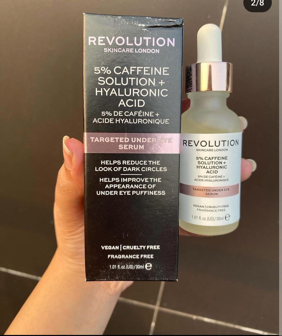 Revolution 5% caffeine solution+ hyaluronic acid