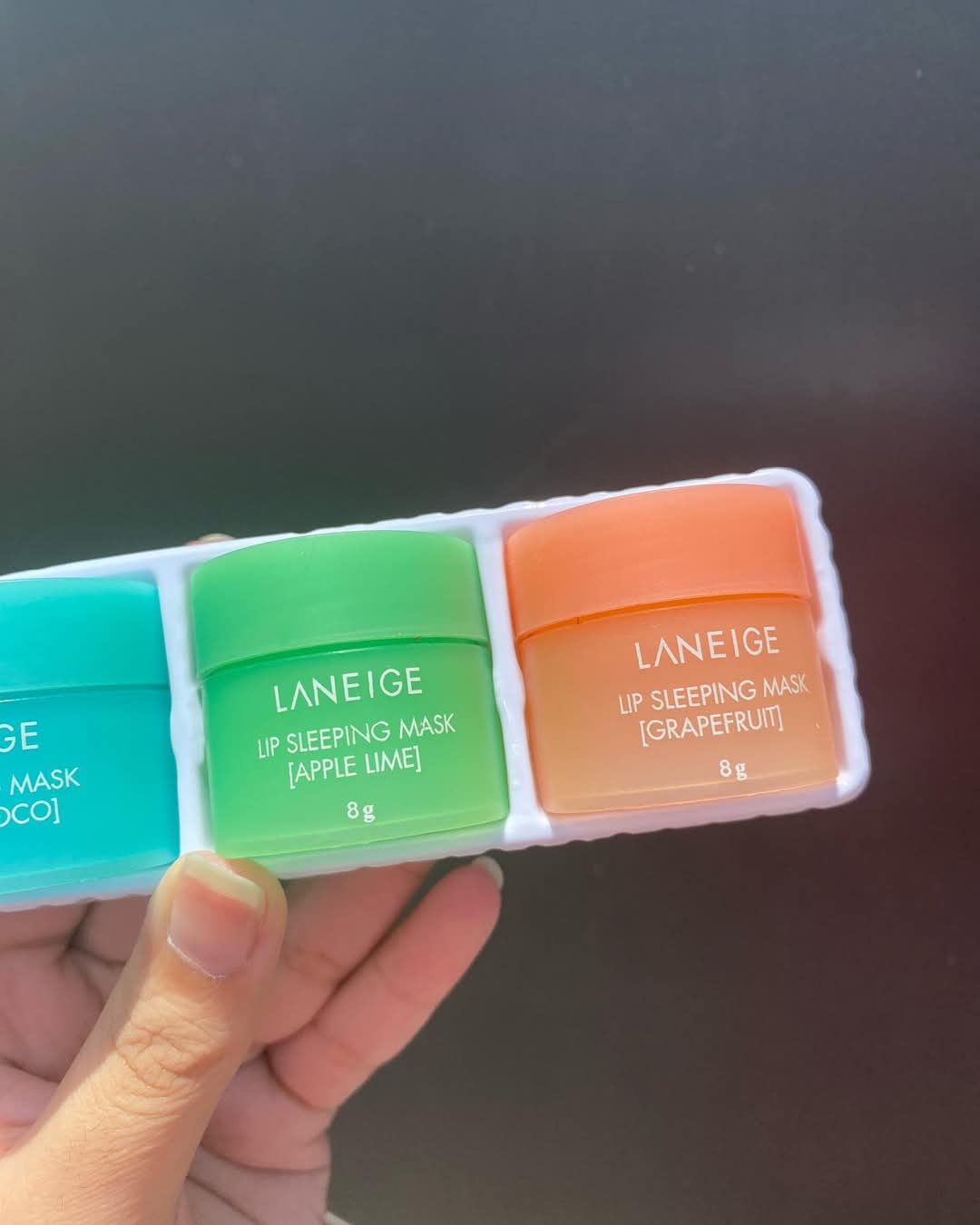 Lainege Lip Sleeping Mask (Set of 4, 8g each)