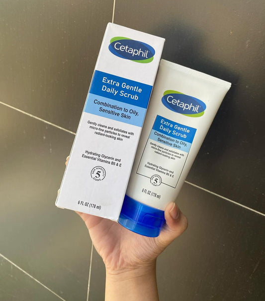 Cetaphil Extra Gentle Daily Scrub for combination to oily sensitive skin