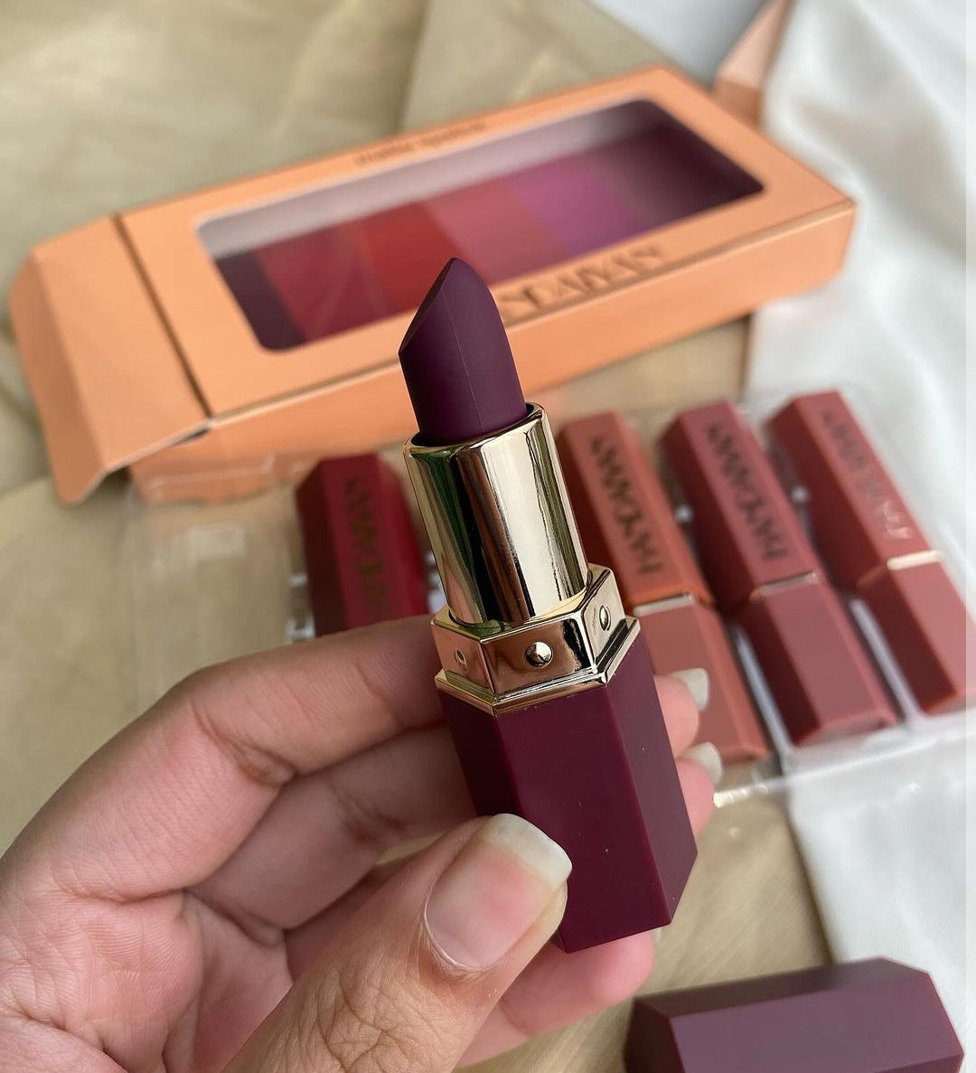 Handaiyan matte bullet lipstick set