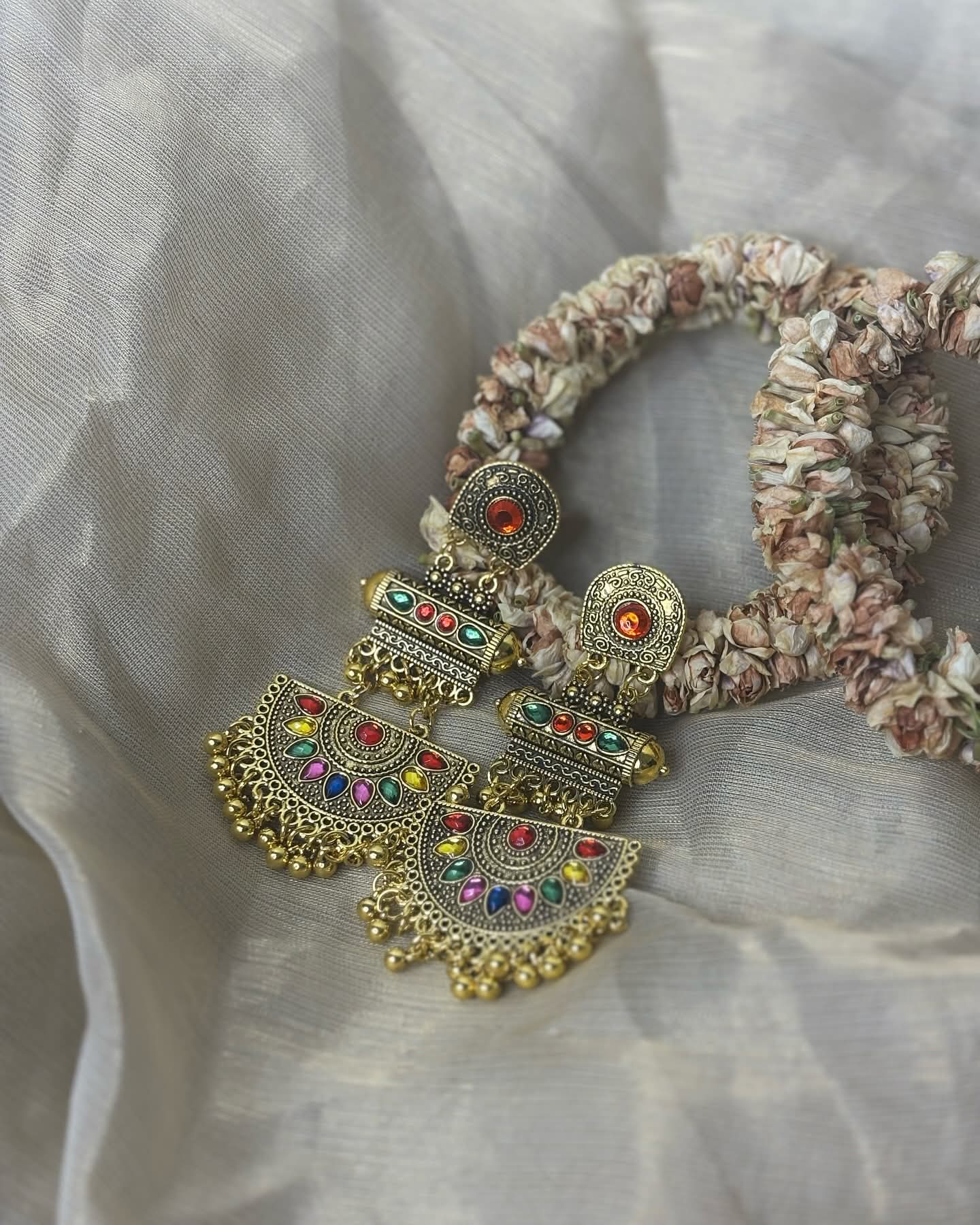Bohemian Jhumka Dangling