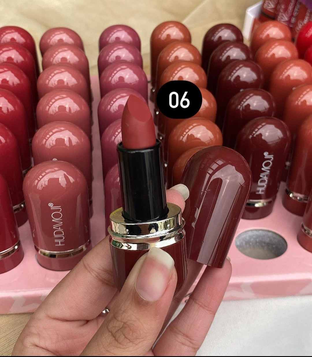 Huda Moji bullet lipstick