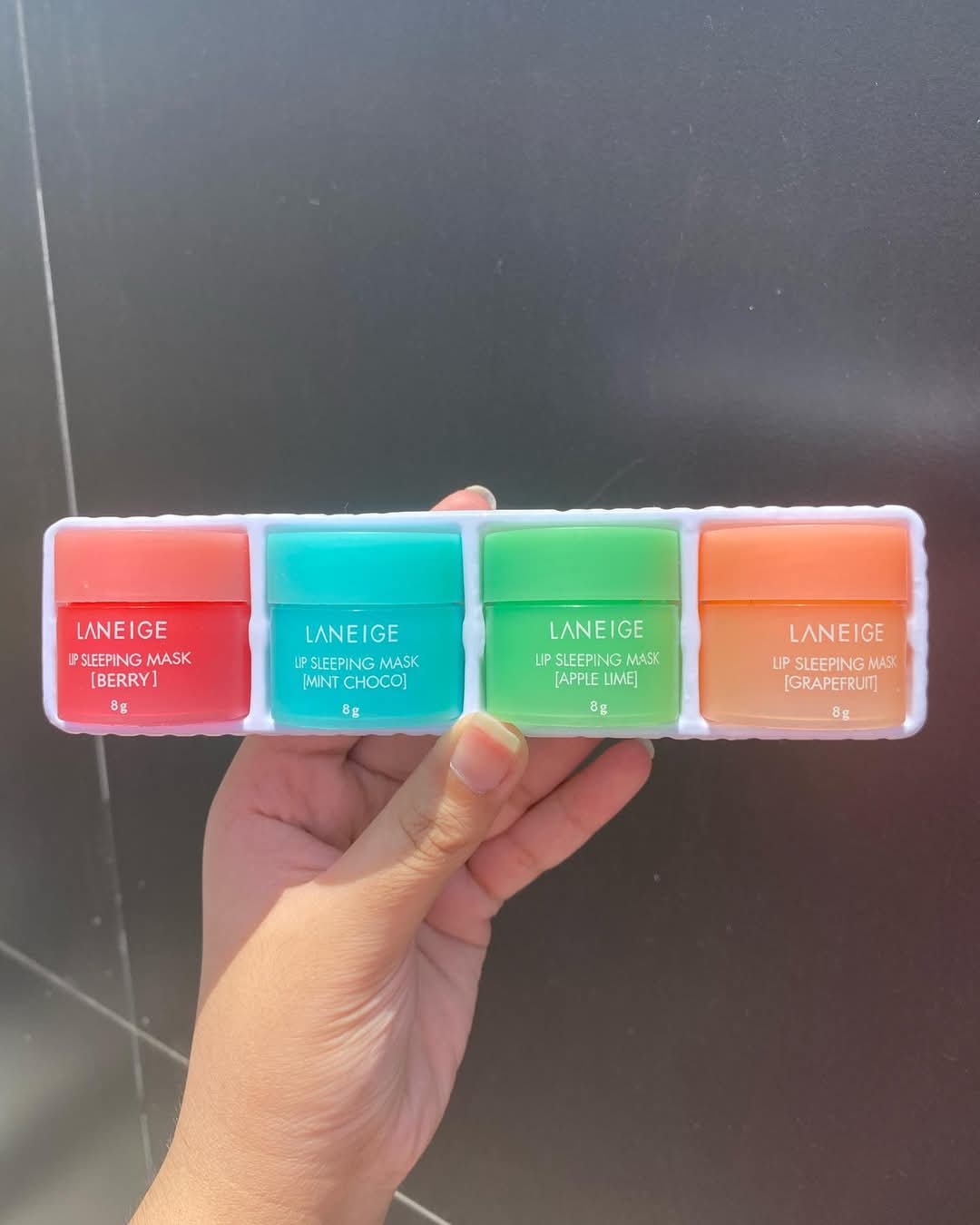 Lainege Lip Sleeping Mask (Set of 4, 8g each)