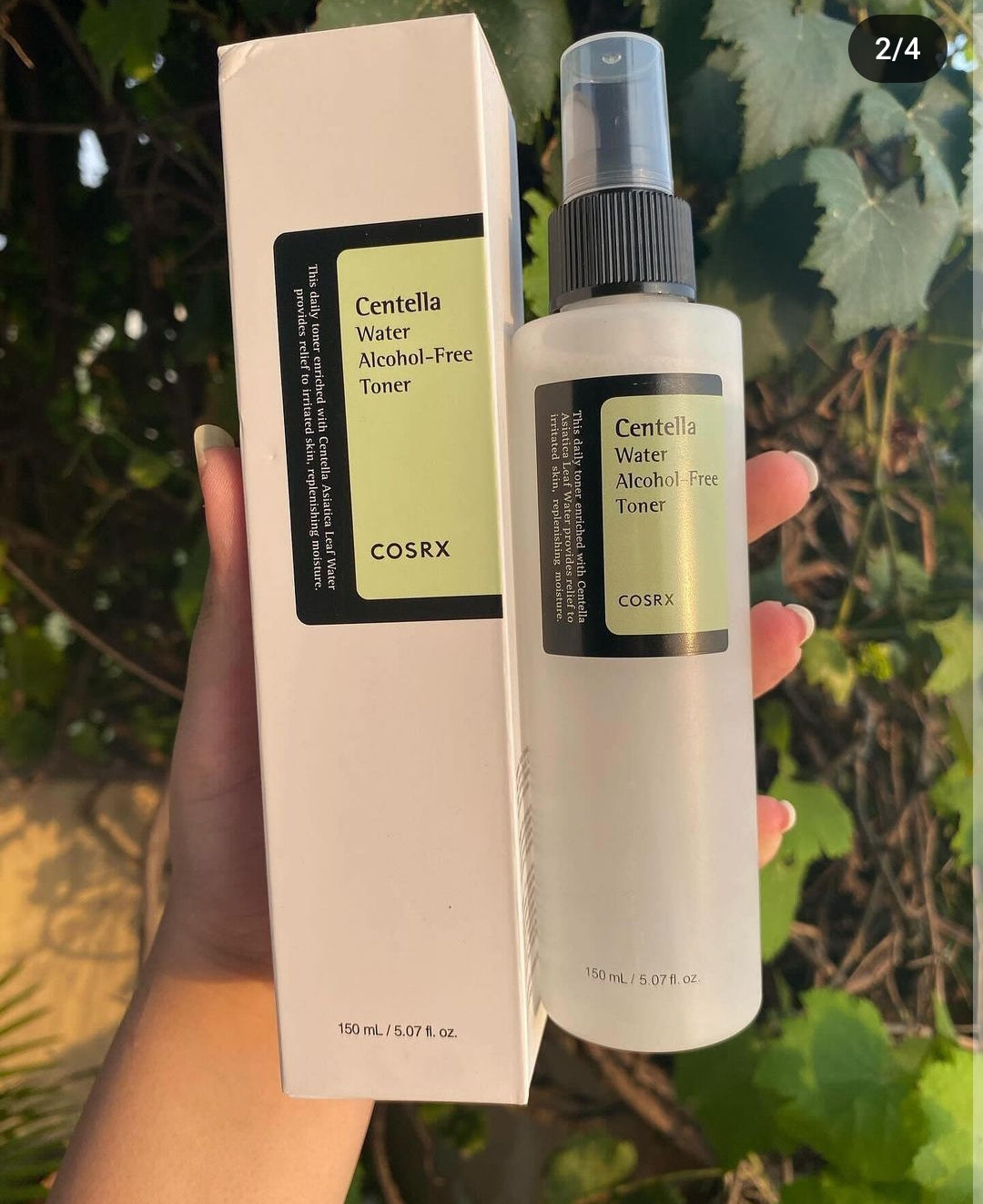 Cosrx Centella water Alcohol free toner