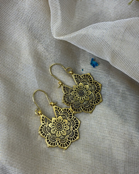 Flower Shaped Bohemian Earrings