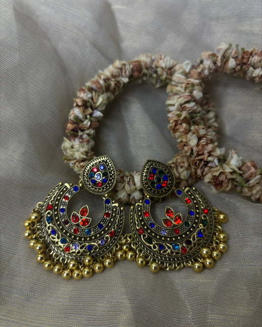 Colourful Indian Style Earrings