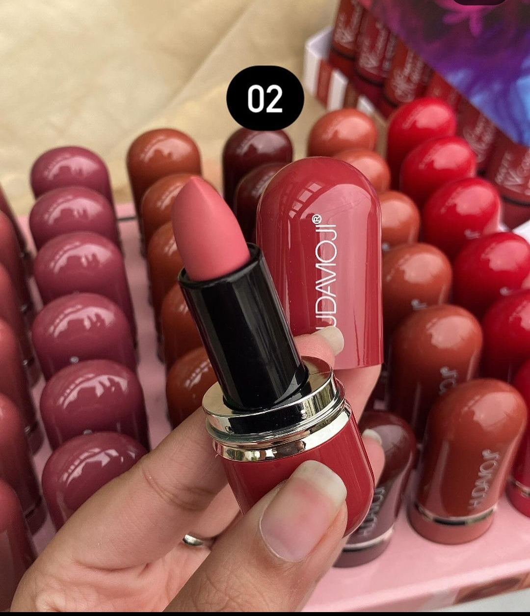 Huda Moji bullet lipstick