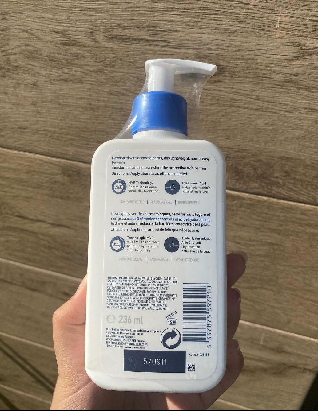 Cerave moisturising lotion dry to very dry skin