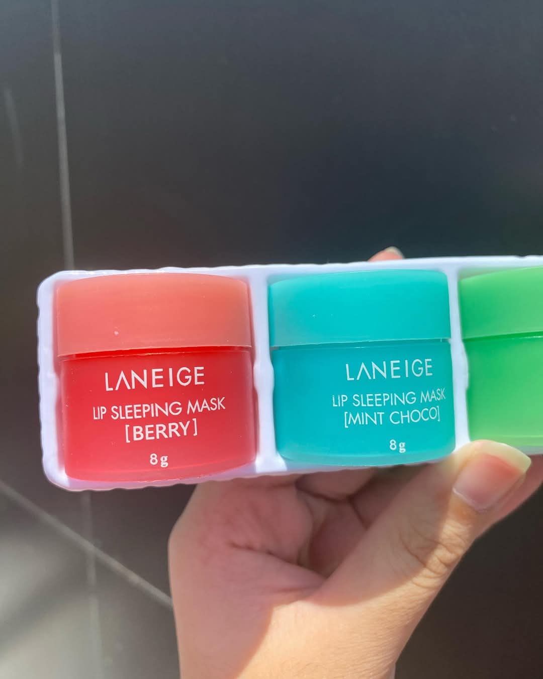 Lainege Lip Sleeping Mask (Set of 4, 8g each)