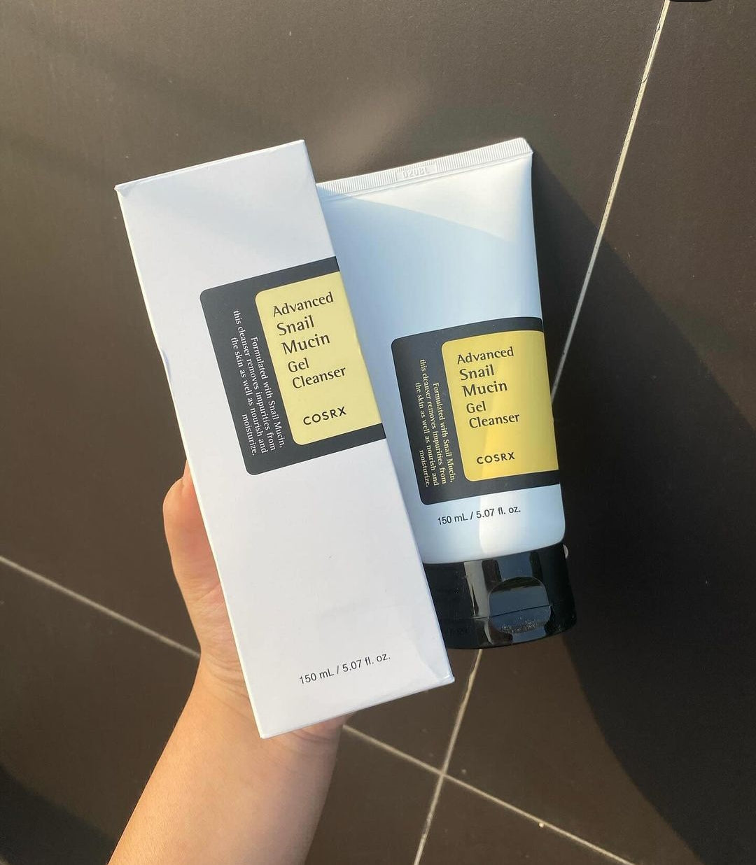 Cosrx Snail mucin gel cleanser